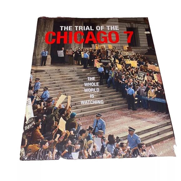 The Trial of the Chicago 7 Aaron Sorkin Promo Coffee Table Screenplay Book - New - Picture 1 of 10